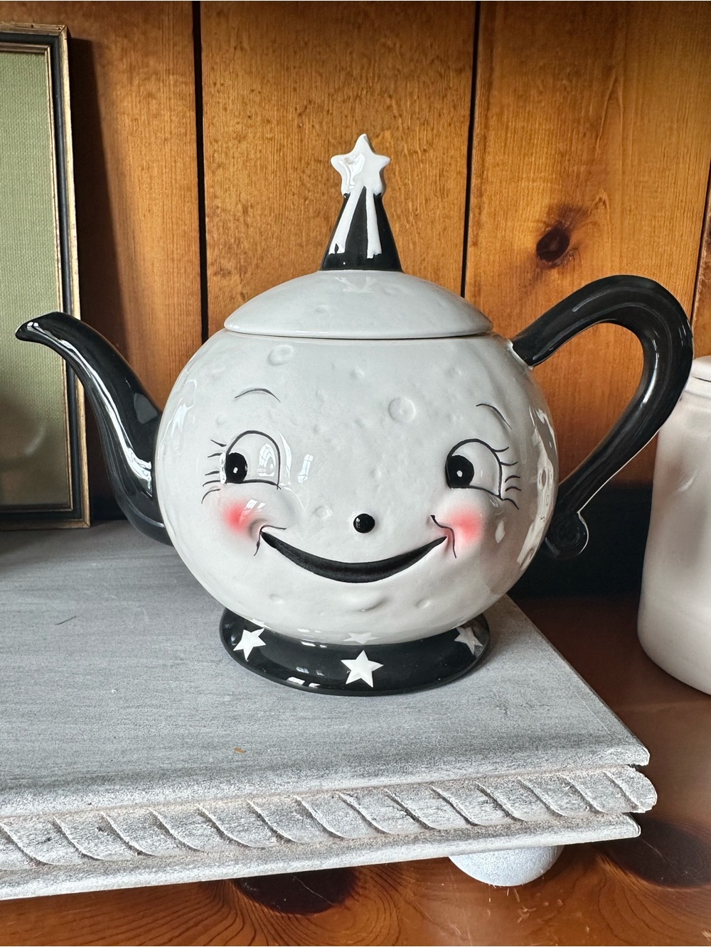 Johanna Parker Carnival Cottage Laughing Luna Tea Pot